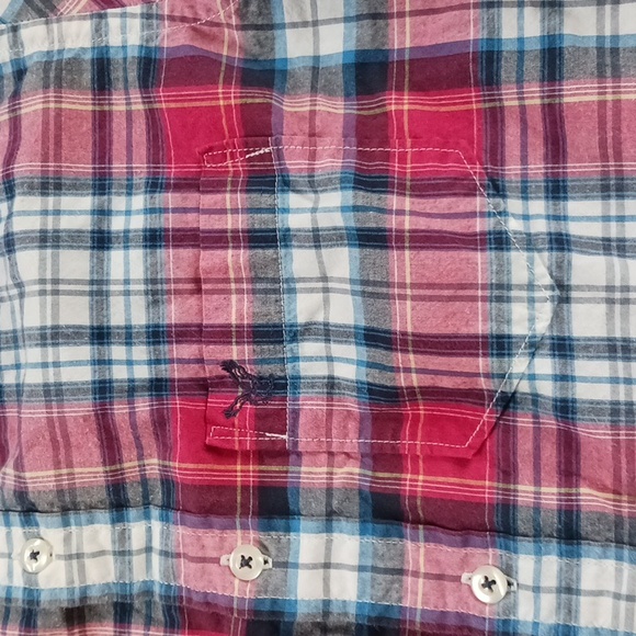 American Eagle Outfitters plaid long sleeve button shirt - Picture 5 of 6